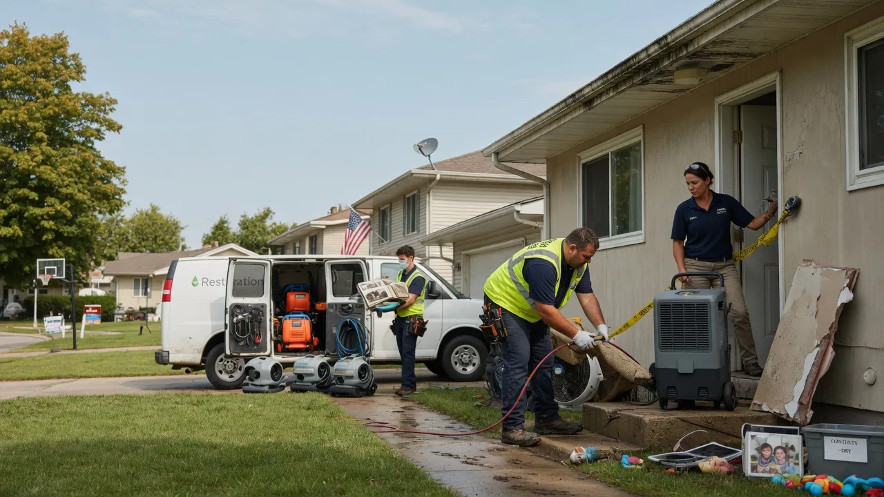 Water Damage Restoration in Paris, IL near me